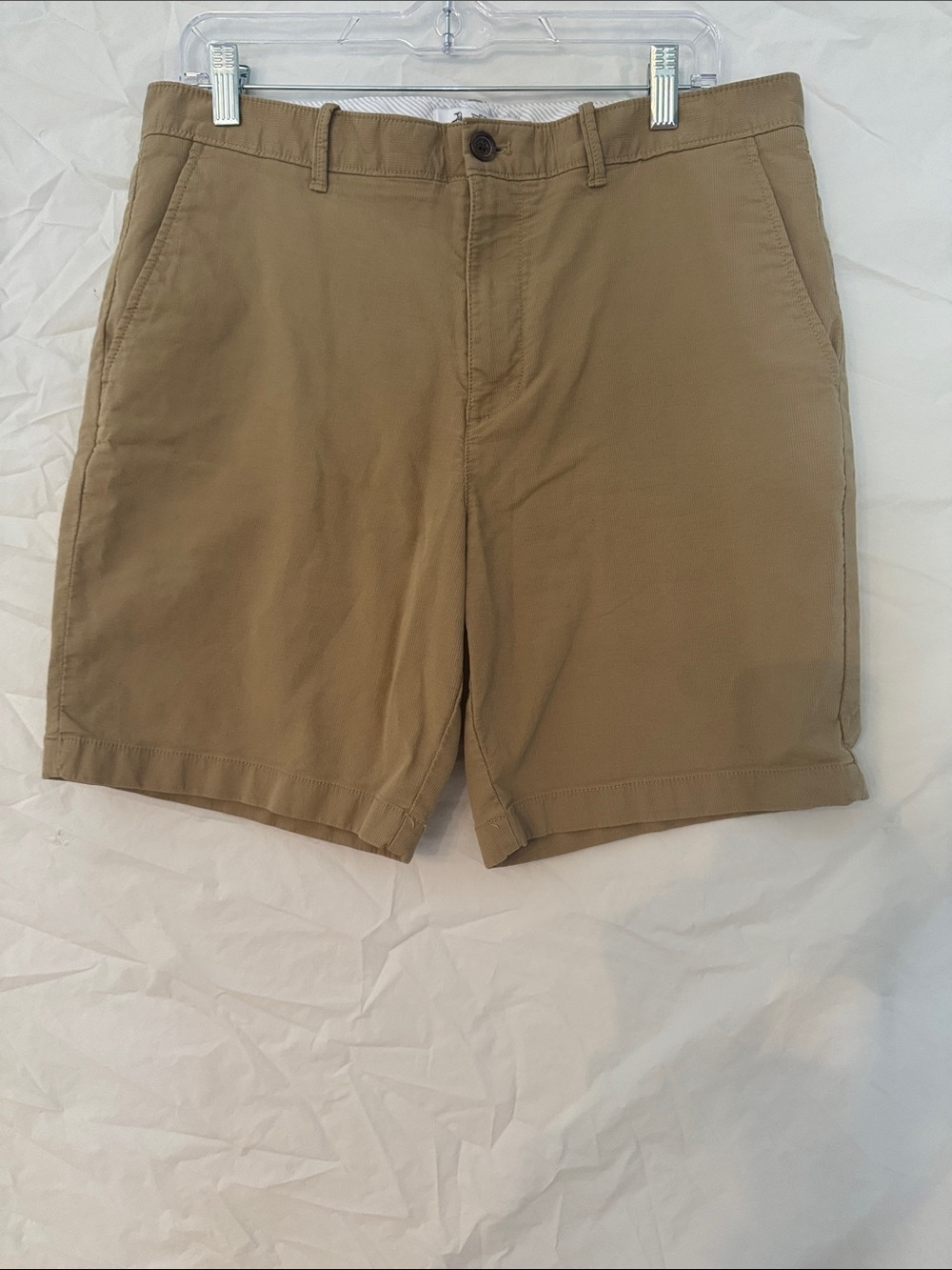 Penguin Men's Flat Front Shorts — Tan Everyday Comfort